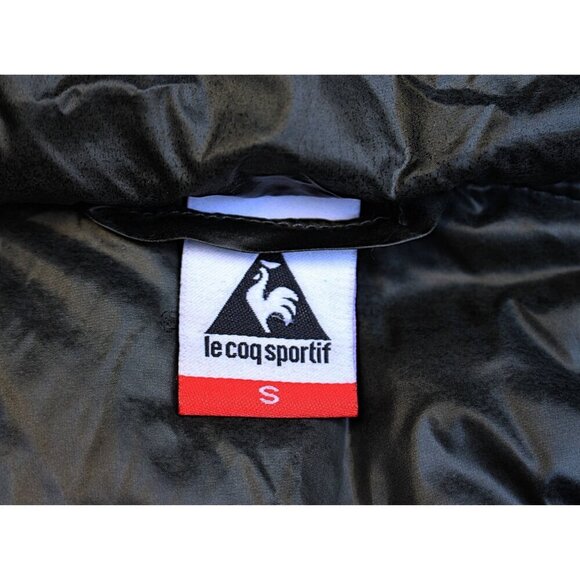 Le Coq Sportif - Men's 600FP Down Puffer Jacket with Removable Hood, Sml runs L - Picture 3 of 9